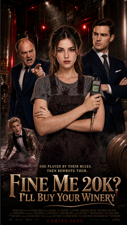 Fine Me 20k? I'll Buy Your Winery poster