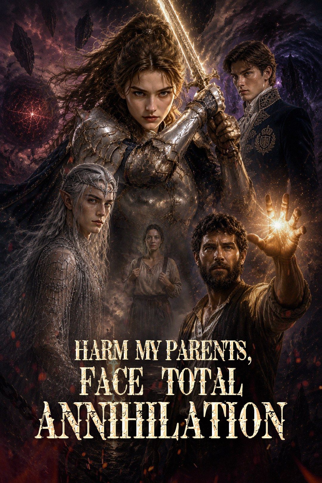 Harm My Parents, Face Total Annihilation poster