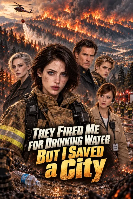 THEY FIRED ME FOR DRINKING WATER BUT I SAVED a City poster