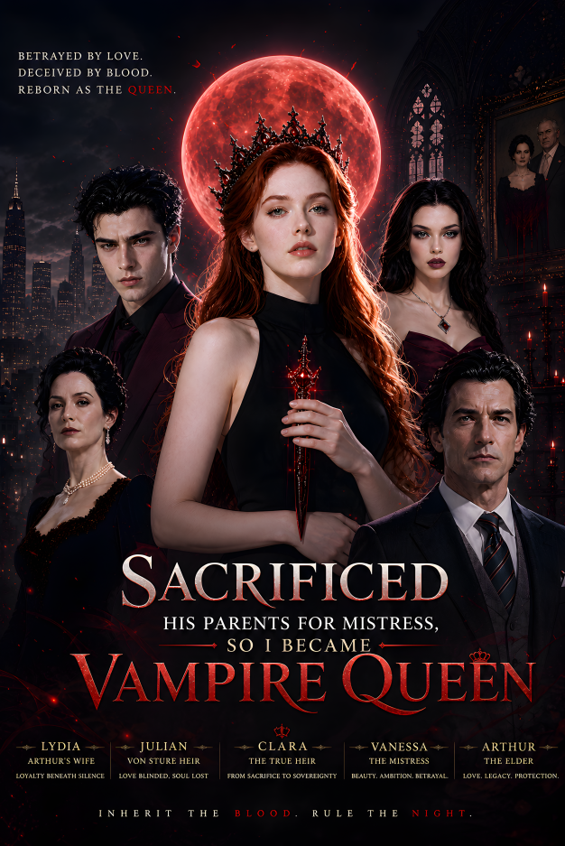 SacrificedHisParentsforMistress, SoIBecameVampire Queen poster