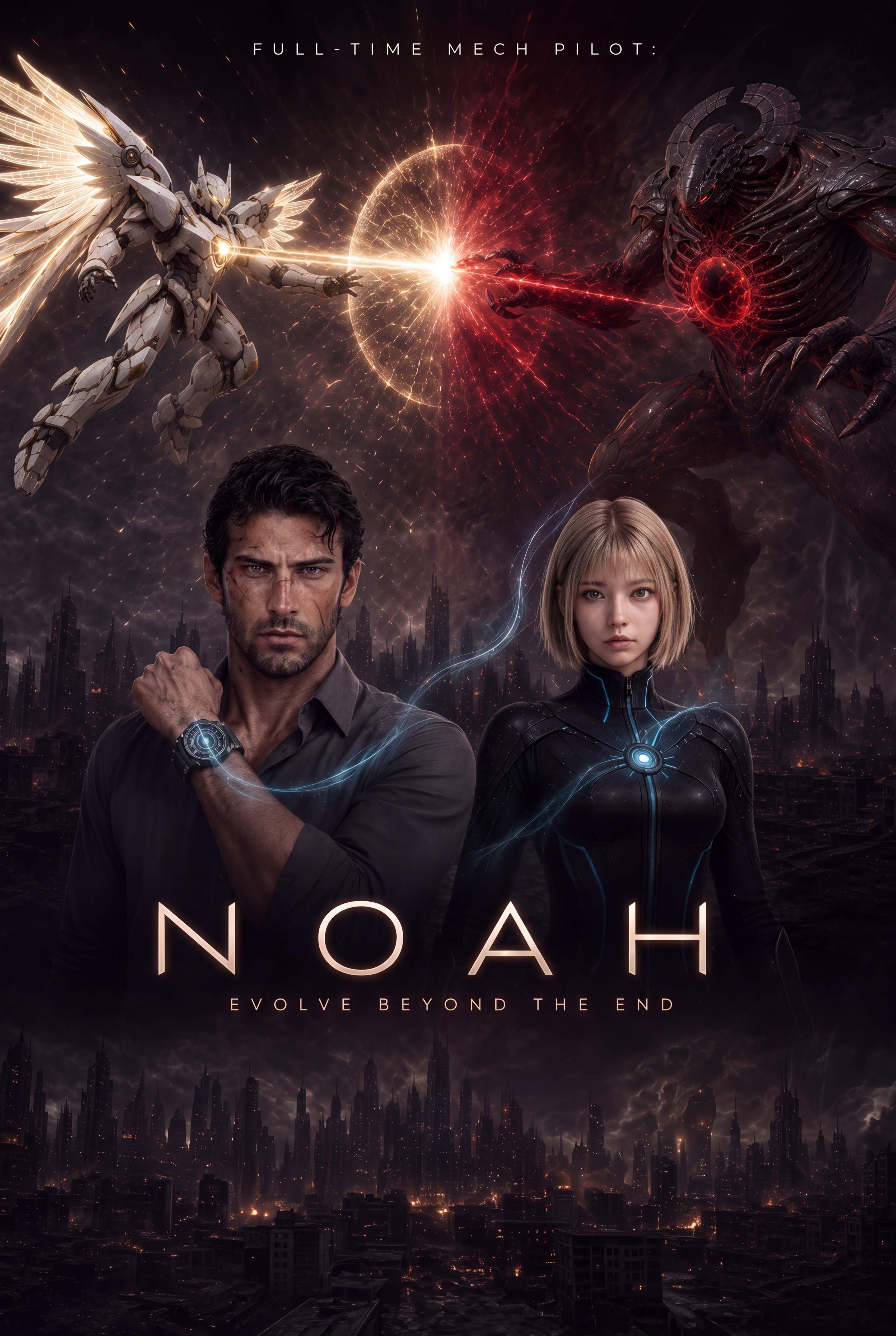 Full-Time Mech Pilot Noah poster