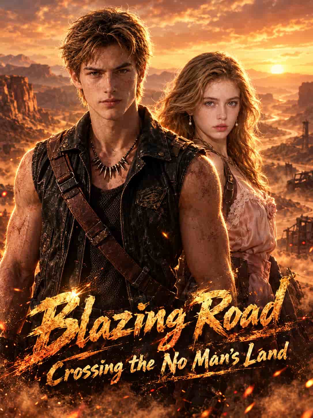 Blazing Road-Crossing the No Man's Land poster