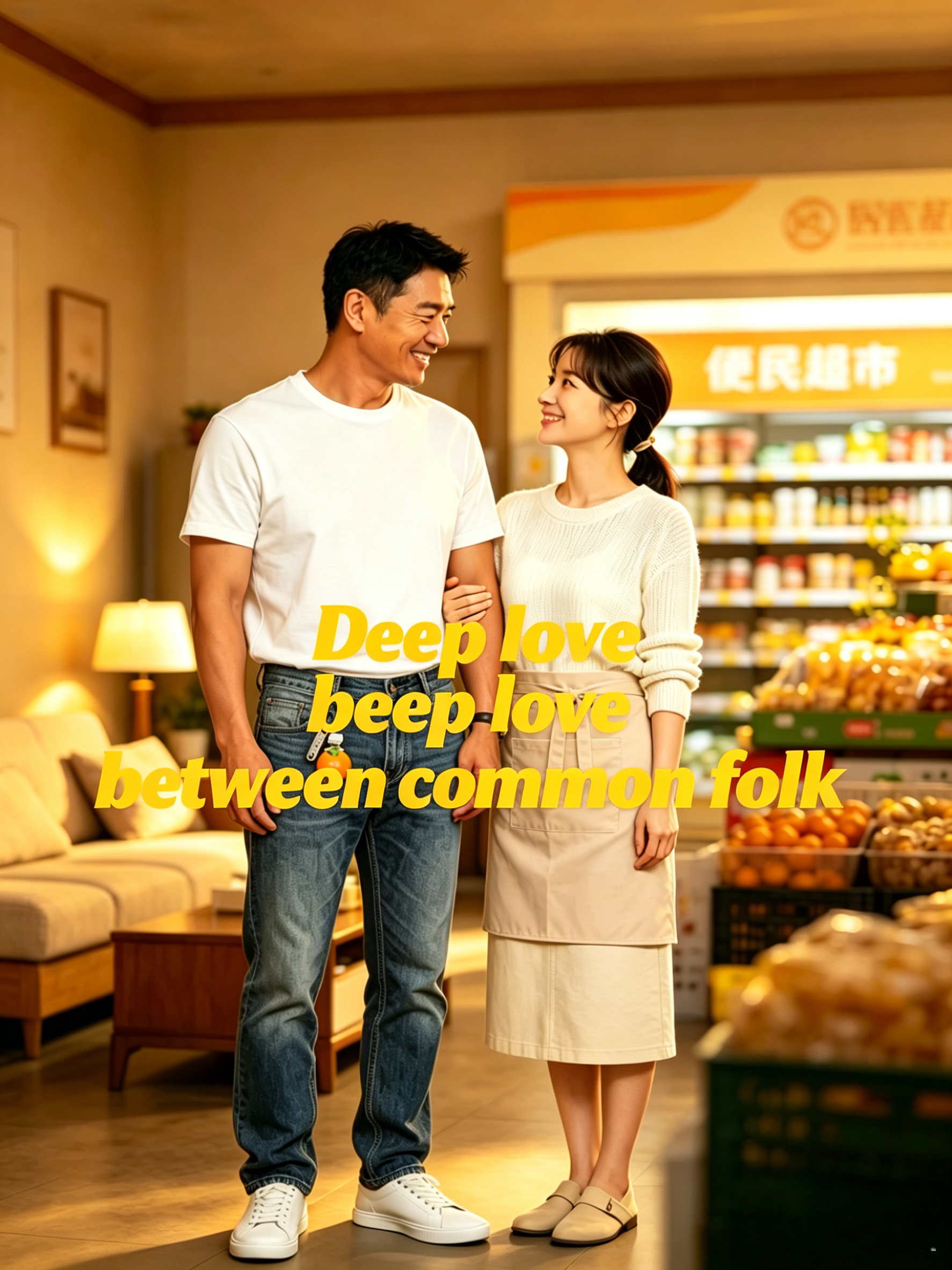 Deep love between common folk. poster