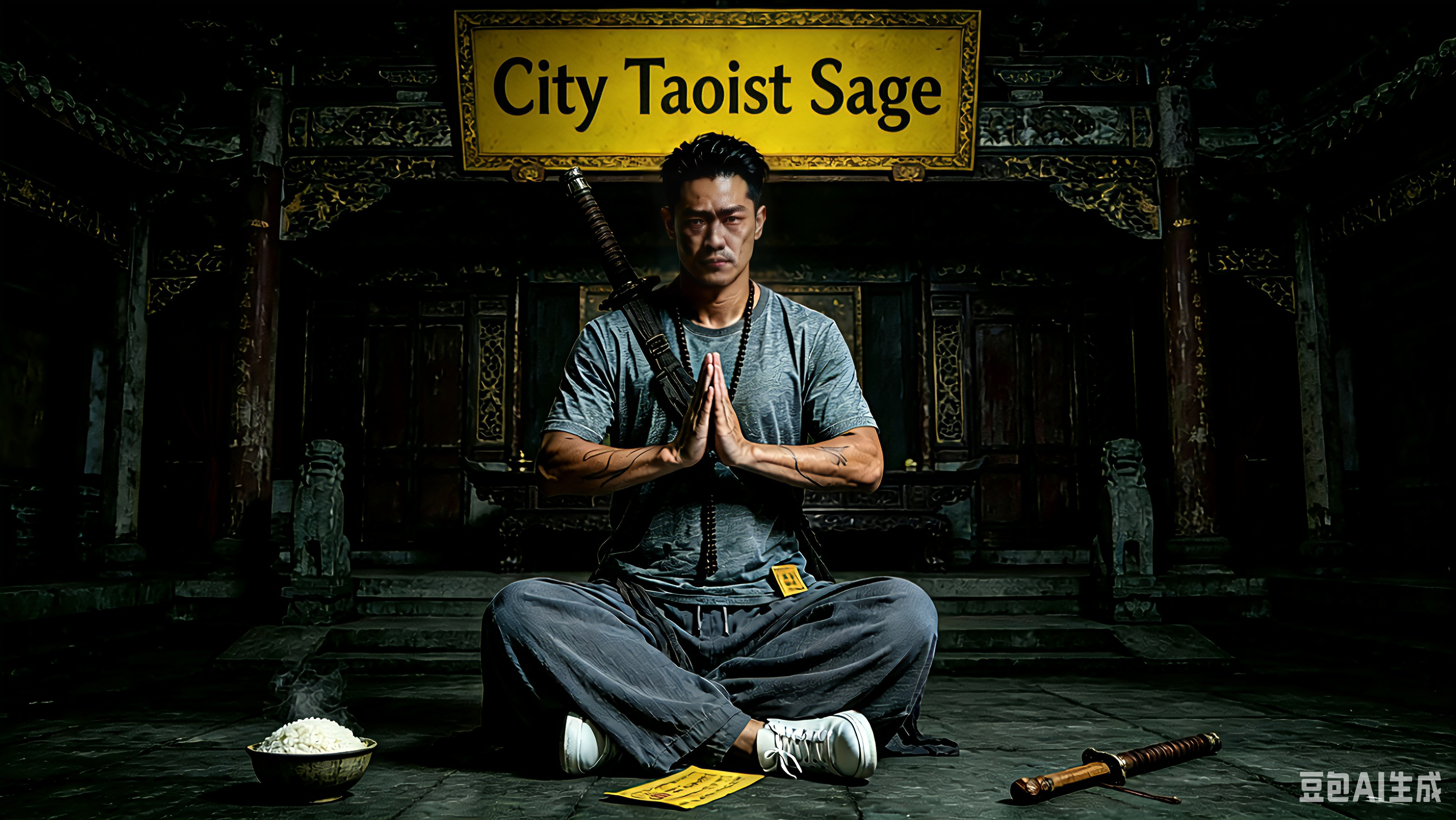 City Taoist Sage poster
