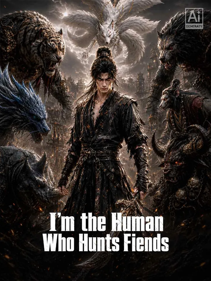 I'm the Human Who Hunts Fiends poster