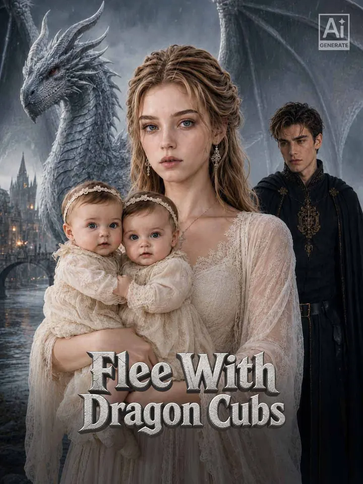 Flee With Dragon Cubs poster