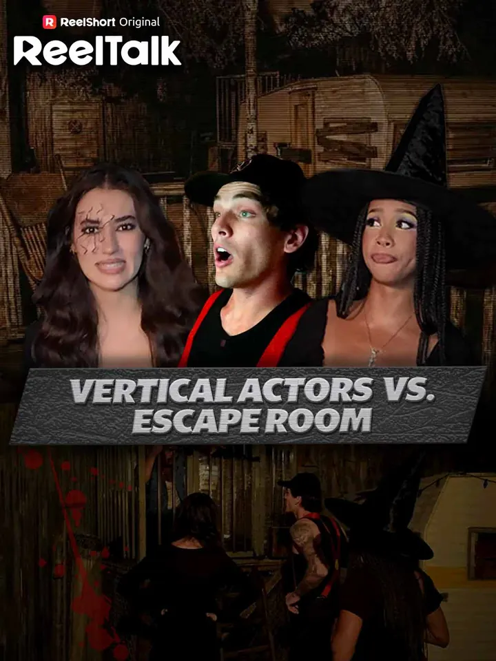 ReelTalk EP 92-Vertical Actors Vs. Escape Room poster