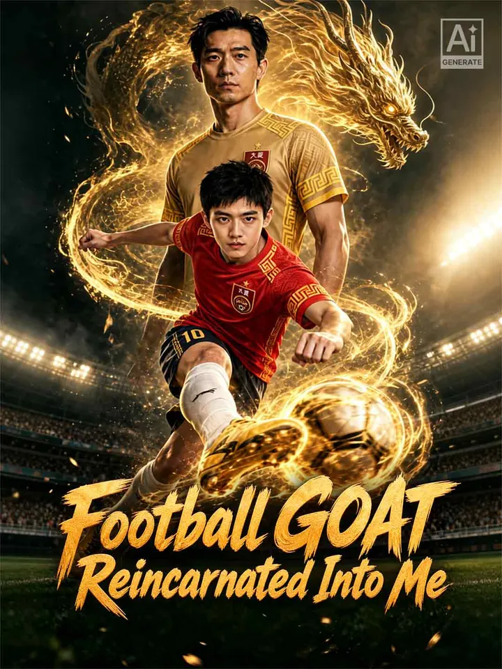 Football GOAT Reincarnated Into Me poster