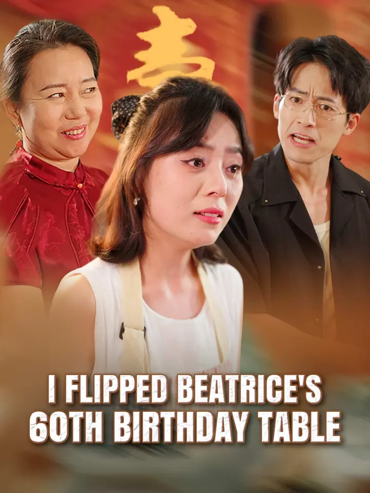 I Flipped Beatrice's 60th Birthday Table poster