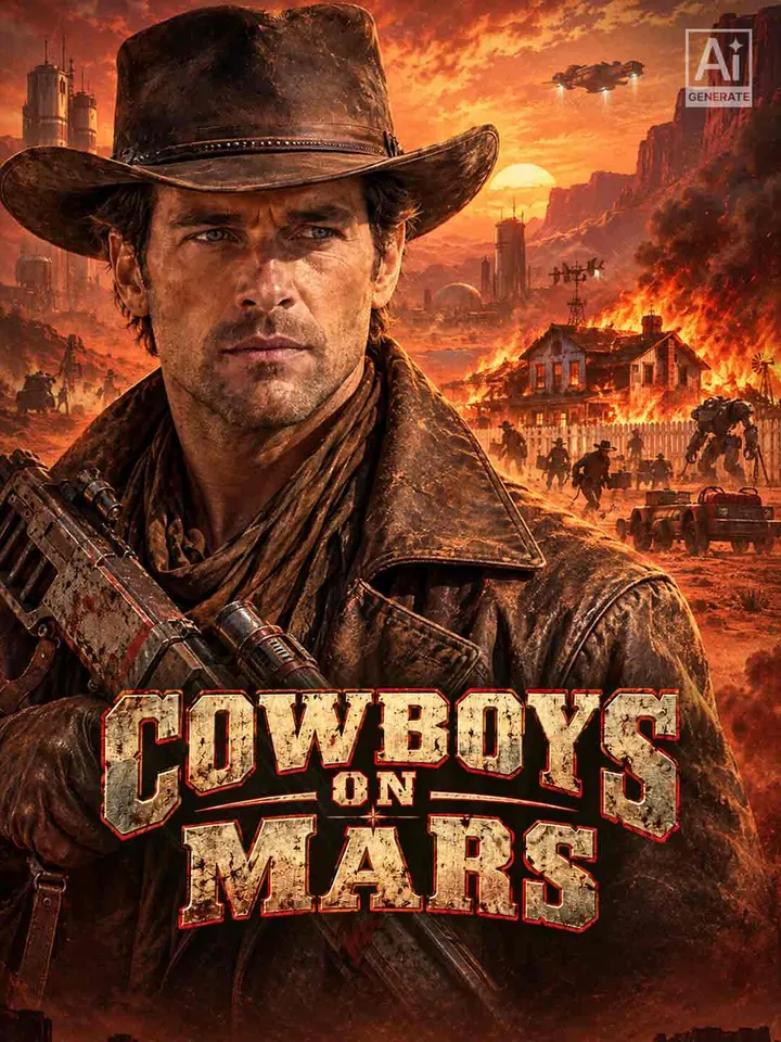 Cowboys on Mars poster