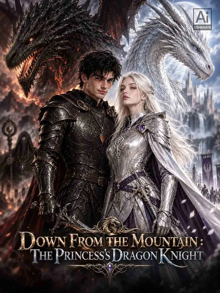 Down From the Mountain：The Princess's Dragon Knight poster