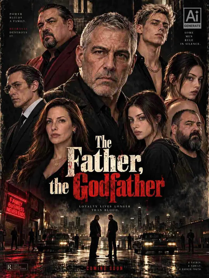 The Father, the Godfather poster